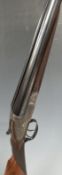 Army & Navy CSL of London 12 bore sidelock side by side shotgun, scrolling engraving to the named