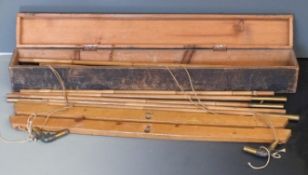 Officer's campaign mosquito net, collapsible frame, in box