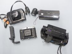Minolta Electro shot camera, Zeiss Nettar folding camera, Eumig Mini 3 camera etc