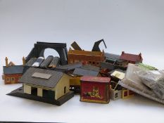 A collection of Hornby 00 gauge locomotives, rolling stock and accessories