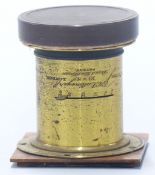 J.H. Dallmeyer 10x8 Rapid Rectilinear lens no 37034 also marked 'sold by City Sale & Exchange, 54