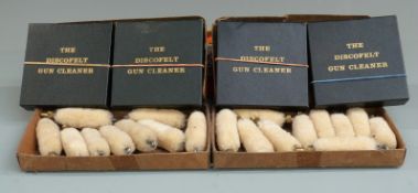 Four The Discofelt Gun Cleaner cleaning kits together with 24 woollen cleaning heads.