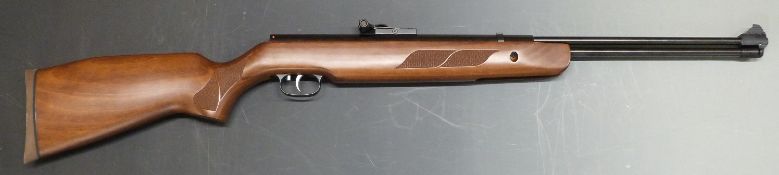 Weihrauch HW57 .22 air rifle with chequered semi-pistol grip and forend, serial number 1811248,