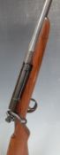 BSA .410 bolt action shotgun with semi-pistol grip and 23.25 inch barrel engraved 'Made by The