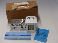 Casella recording thermograph in original box with charts and instructions