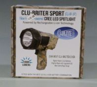 Clulite Clu-Briter Sport Club-SP Cree LED spotlight/ torch, new in original box.