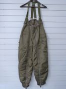 USAAF flying trousers type A-11A manufactured by Stagg Garment Co., size 30
