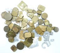 Quantity of apothecary and other small weights including Avery, Day & Co, Victorian, number