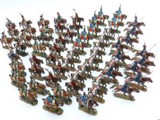 Sixty six various Del Prado model cavalry soldiers.