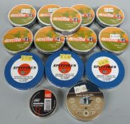 Fourteen tins of .177 air rifle pellets including Spitfires, Excite etc, all new and sealed.