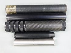 Five air rifle sound moderators