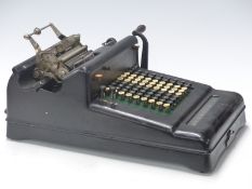Burrough's printing vintage mechanical calculator No 3-878855, (formerly produced as the Pike