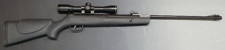 Gamo Shadow 1000 .22 air rifle with semi-pistol grip, raised cheek piece and Hawke Eclipse 4x32