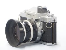 Nikkormat FT2 SLR camera with Nikkor-S auto 1:2 f=5cm lens