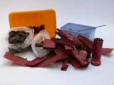 Over 600 pieces of loose Meccano and construction tools