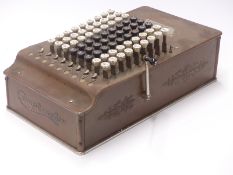 Felt & Tarrant Comptometer model H vintage mechanical calculator No 212641