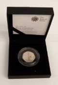Royal Mint deluxe cased 2009 Kew Gardens silver proof fifty pence piece with certificate