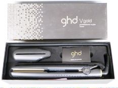GHD V gold professional styler classic hair straighteners, new in box