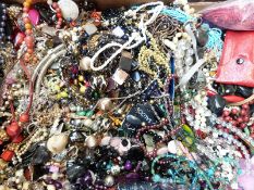 A collection of costume jewellery