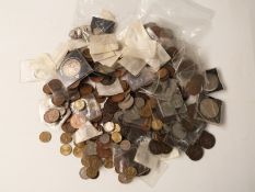 An amateur collection of UK and overseas coinage George III onwards includes some silver coinage