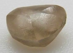 A loose uncut diamond, 0.8g