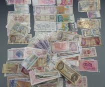 A collection of Eastern European etc bank notes, largely Yugoslavia. Approximately 160 in all.