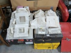 Large quantity of LED light fittings