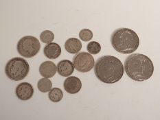 Three Victorian crowns comprising 1889 1890 Jubilee and an 1896 veiled head example together with