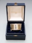 The St. James's House Company limited edition (113/500) hallmarked silver musical trinket box, width