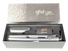 GHD V gold professional styler classic hair straighteners, new in box
