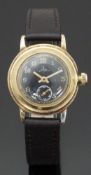 Rolex Oyster Perpetual 9ct gold gentleman's wristwatch  ref. 2136 with inset subsidiary seconds
