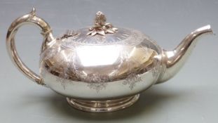 Elkington & Co 19thC silver plated teapot