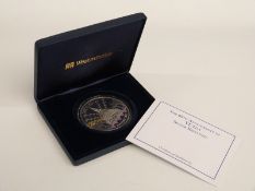 Cased silver 5oz Britannia commemorating the 65th Anniversary of VE Day