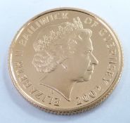 Golden Jubilee Queen Elizabeth II 2002 Guernsey £25 gold proof coin, cased with certificate