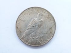 Roman Imperial coin Antonius Pius 138-161, silver Denarius, bare head, bearded bust obverse,