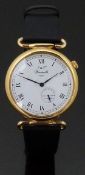 Joseph & Thomas Windmills 18ct gold gentleman's wristwatch ref. WGS20002/01 with blued hands,