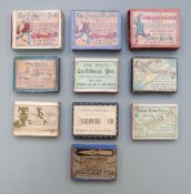 Ten boxes of John Heath's pen nibs including The Postal Telegraph Pen, Spear Point Pen, Reservoir