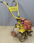 Vintage Danarm Deluxe 76 petrol garden rotavator with Briggs & Stratton engine