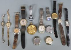 Fourteen various ladies and gentleman's wrist and pocket watches including Rotary, Ingersoll,