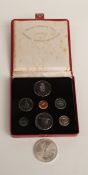 Canada cased brilliant uncirculated 1867-1967 centenary commemoration set, together with a 1974 /
