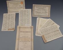 A quantity of Dutch bonds / share certificates including a three million Gulden example dated 1898