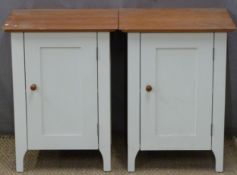 Two Heals bedside cabinets, W47 x D39 x H63