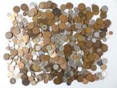 A large quantity of twentieth century overseas  coinage together with some sundry UK examples