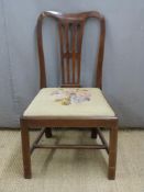 Georgian Chippendale style chair
