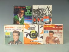 Approximately 120 singles mostly 1960s including Elvis Presley