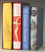 Herman Melville, Moby Dick (London, Folio Society, 1974/2006).  Full printed cloth.  Blue slipcase.