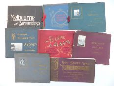 Victorian and later Australia related travel ephemera including views of Sydney, Albany 1911, New