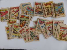 A large collection of 1970s Wizard, Hotspur, Mandy, Bunty and similar comics