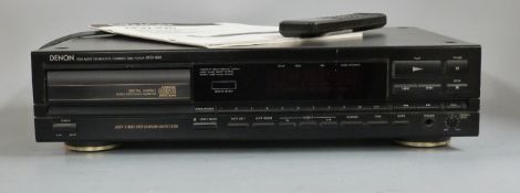 Denon DCD-820 compact disc player with operating instruction manual