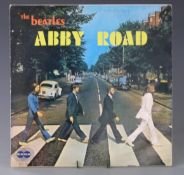 The Beatles - Abbey Road (KLP-100) Iranian issue, record appears very good with name in biro on